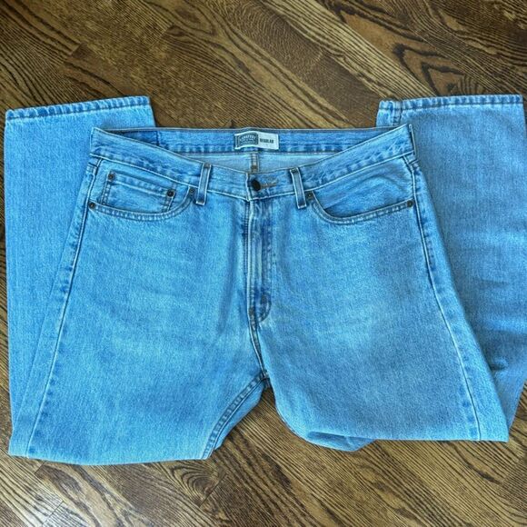 Levi’s Signature Series Regular Fit Jeans Men’s 36x29 Denim Very Nice - Picture 4 of 7